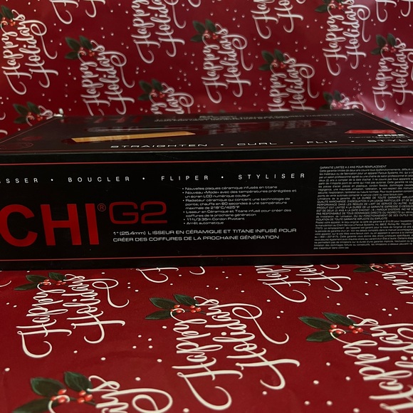 CHI PRO G2 Digital Titanium Infused Ceramic 1" Straightening Hairstyling Iron - Picture 8 of 10